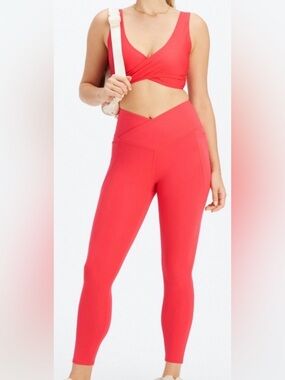 Fabletics Pure Luxe Seamless Sports Bra and High-Waist Leggings Set
